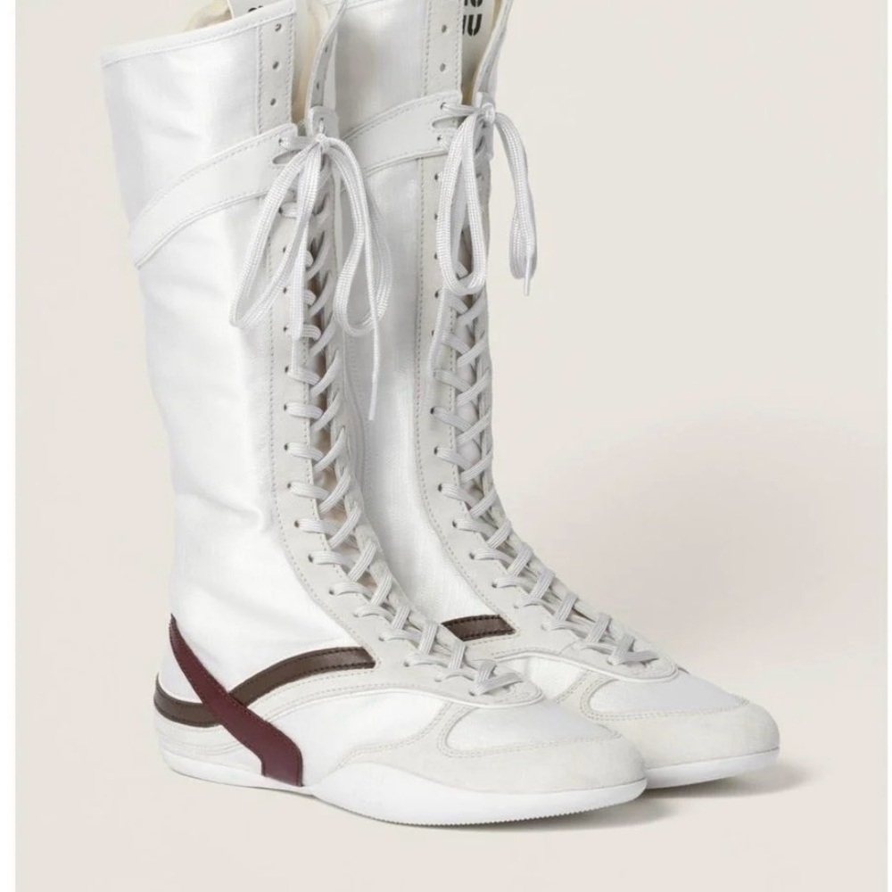 ISO Miu Miu Gymnasium Boots 40